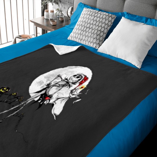 Discover Jack Skellington & Zero Baby Blankets
