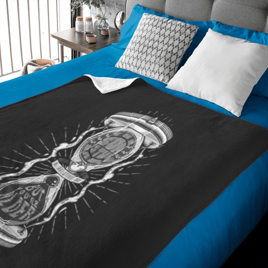 Discover Time dark Essential Baby Blankets
