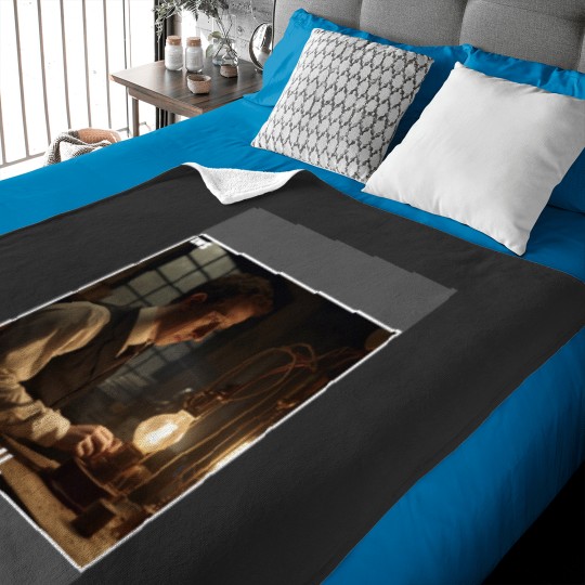 Discover Mark Edison - Mark Zuckerberg As Thomas Edison Baby Blankets