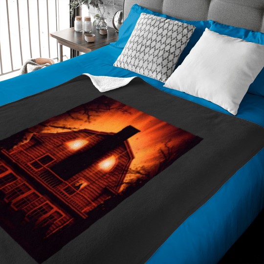 Discover Amityville Horror Baby Blankets