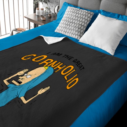 Discover Beavis and ButtHead The Great Cornholio Baby Blankets