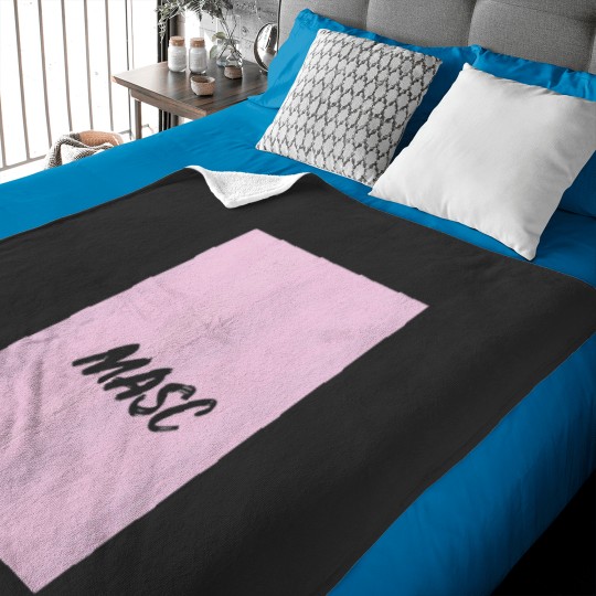 Discover Masc Streetwear Inspired Minimalist Gay Men LGBT Pride Tank Top Baby Blankets