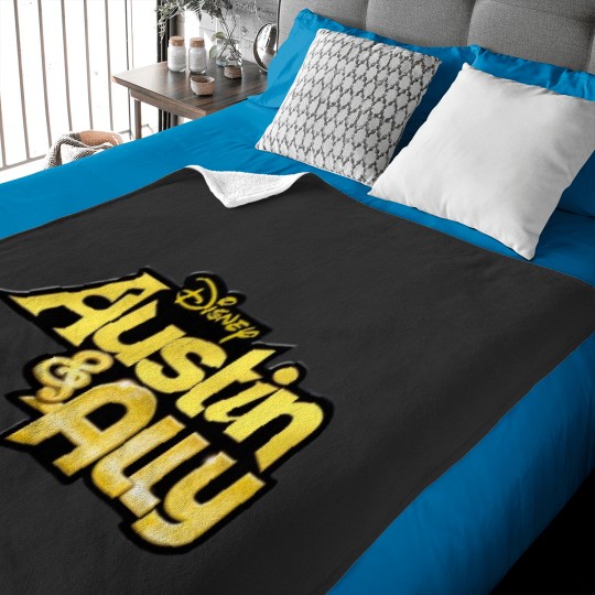 Discover Austin and Ally Logo Baby Blankets