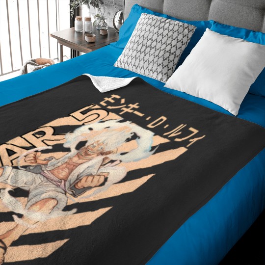 Discover Gear 5 Luffy Character Essential Baby Blankets