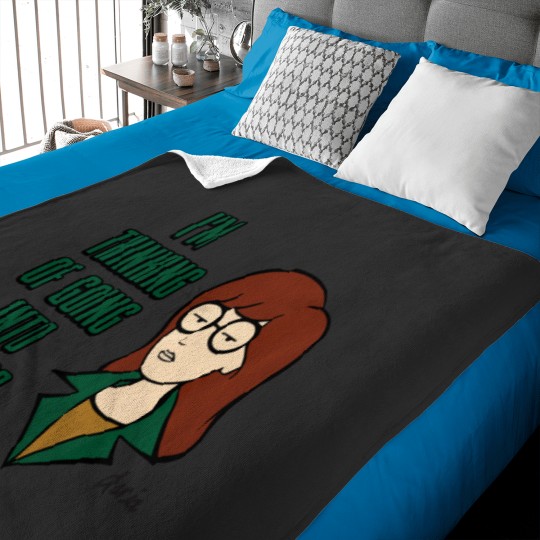 Discover Mademark x Daria Im Thinking of Going Into Politicsss Pullover Hoodie Baby Blankets
