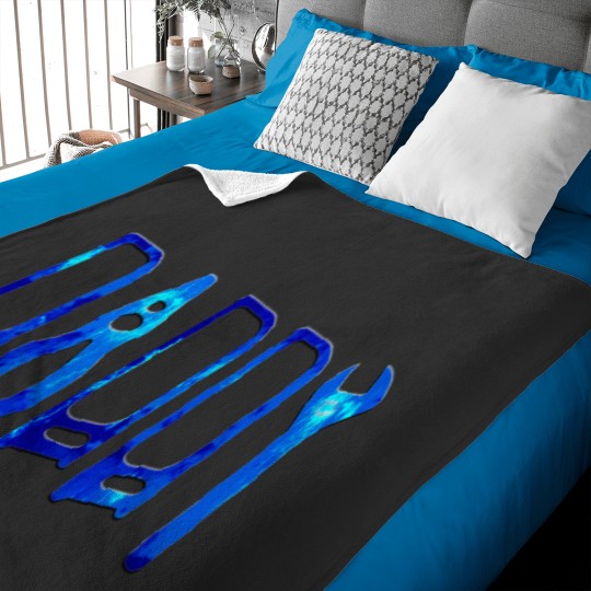 Discover Handyman Daddy Cutting Gripping and Turning Baby Blankets