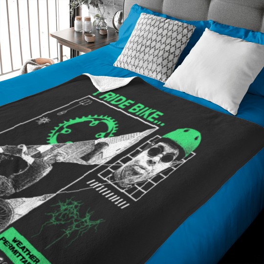 Discover I RIDE BIKE KingCobraJFS Baby Blankets