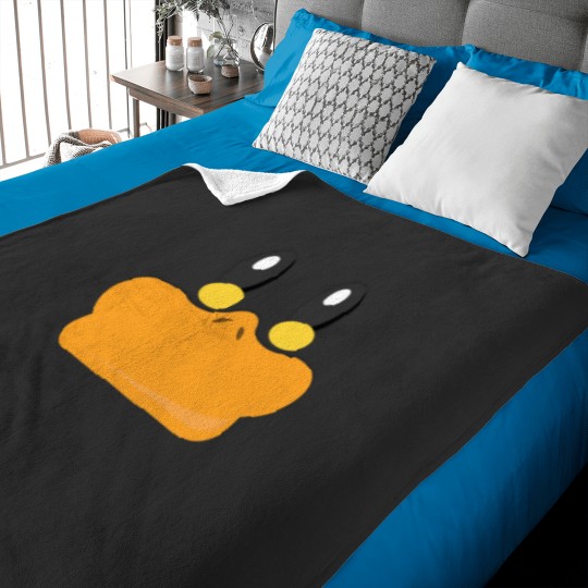 Discover Smiling Duck Face Baby Blankets