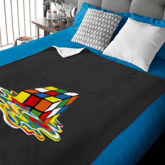 Discover Melting cube Sheldon TBBT Essential Baby Blankets