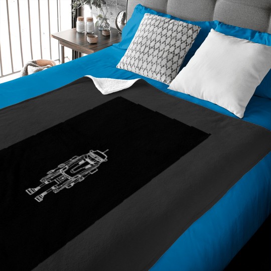 Discover Vintaged Toy GoBots Robot Graphic Baby Blankets