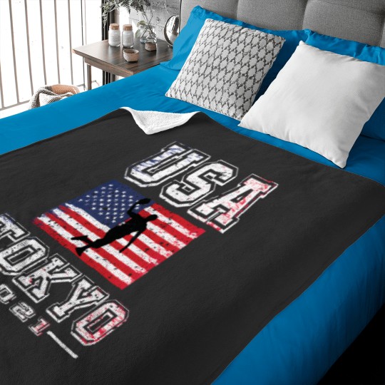 Discover Team U s a Tokyo 2021 Team Basketball Tokyo 2021Classic T-Shirt 6220 Baby Blankets