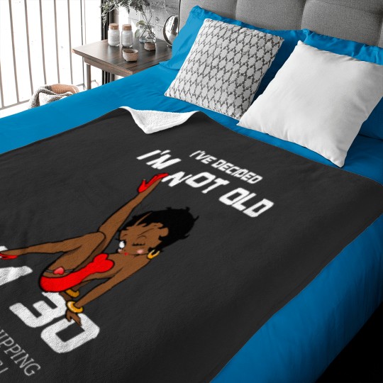 Discover Black Betty Birthday Boop Motivational Baby Blankets