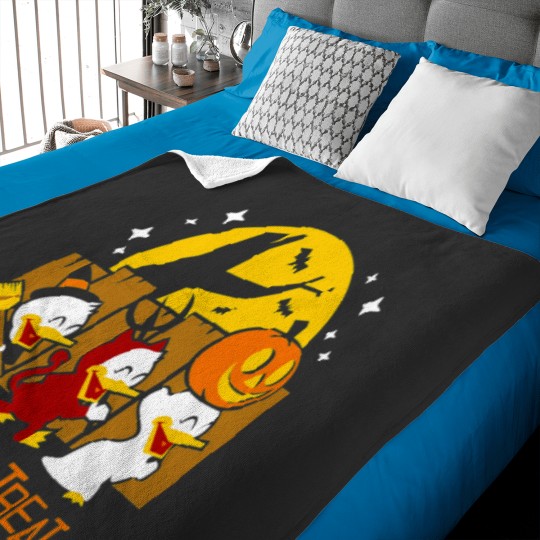 Discover Halloween Trick or Treat for Halloween Baby Blankets