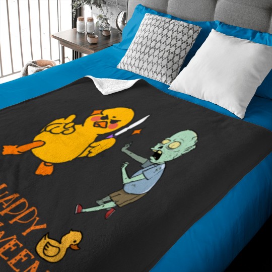 Discover Killer Rubber Duck battling Zombie Baby Blankets
