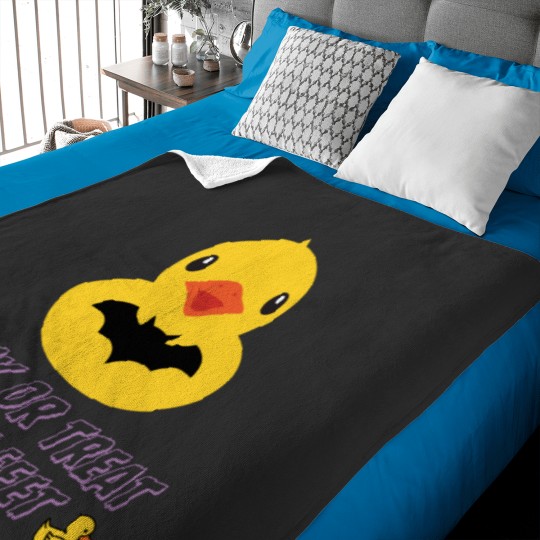Discover Bat Rubber Ducky - Treat or Treat Duck Feet Baby Blankets
