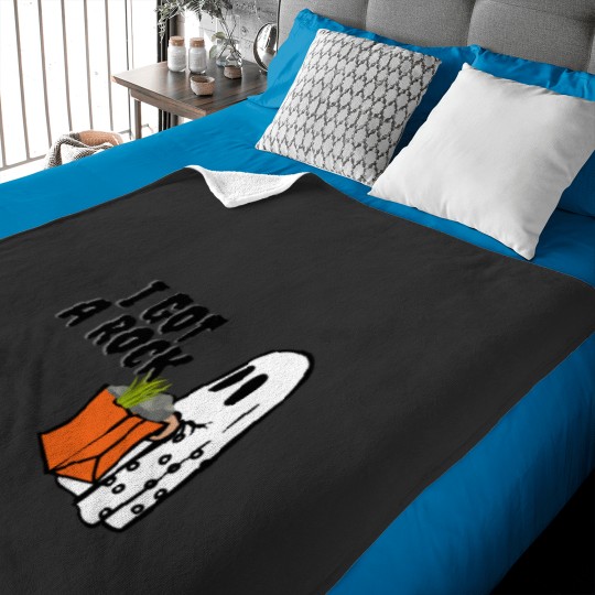Discover I Got A Rock Halloween Baby Blankets