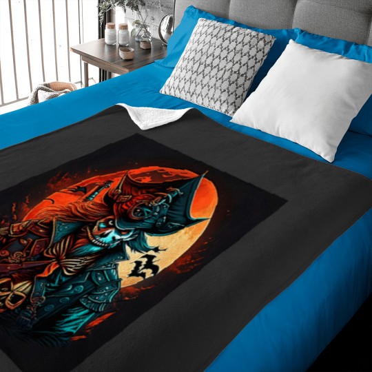 Discover Comic Pirate Adventures Halloween High Seas Baby Blankets