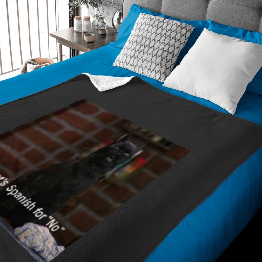 Discover Salem -“No, that’s Spanish for No” Baby Blankets