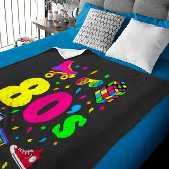 Discover I Love the 80s Theme Party Baby Blanket