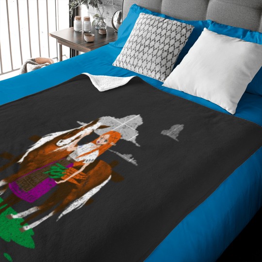 Discover Malon and the Horse Baby Blankets
