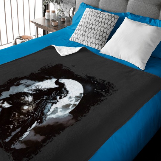 Discover Shadow Man BRZRKR BerserkerViking Baby Blankets