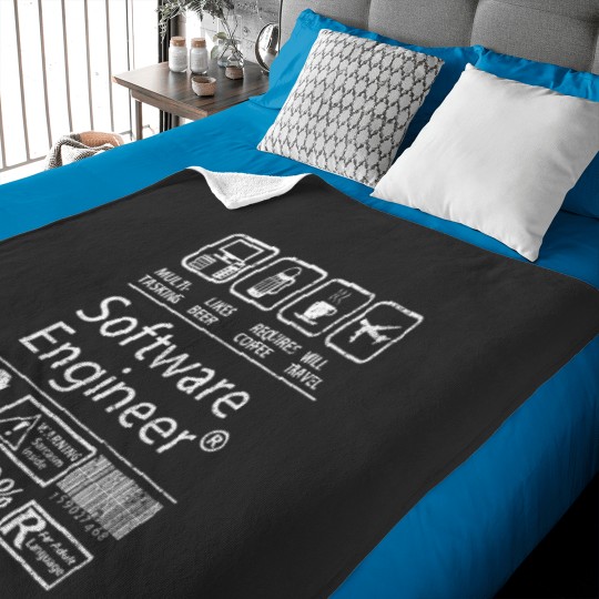 Discover Software Engineer Baby Blankets