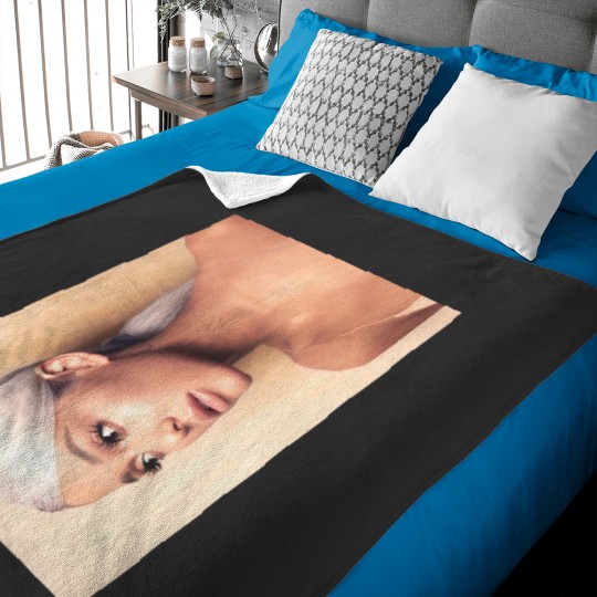 Discover Ariana Sweetener Inspired Graphic Baby Blankets