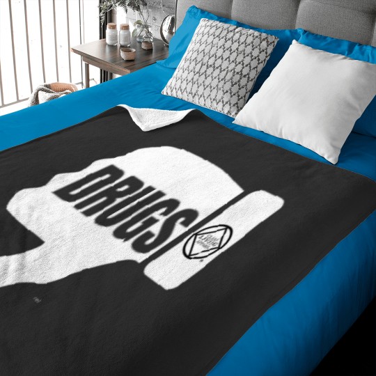 Discover Dislike Drugsss Narcotics Anonymous NA Gift Baby Blankets