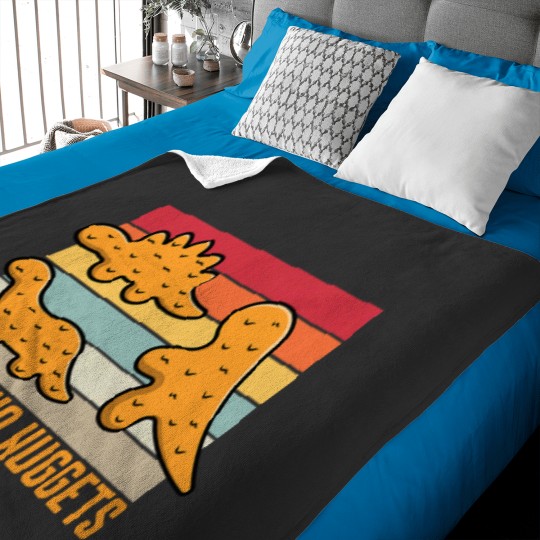 Discover Dinosaur Chicken Nugget Plush Dino Chicken Nugget Lover Baby Blankets