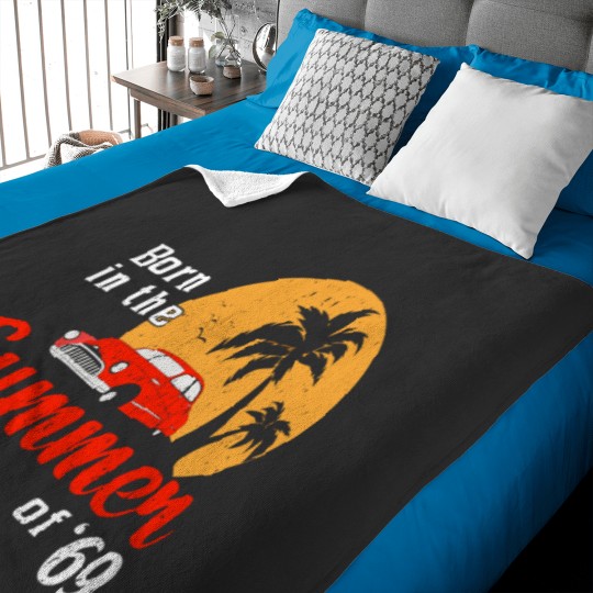 Discover born in summer Baby Blankets