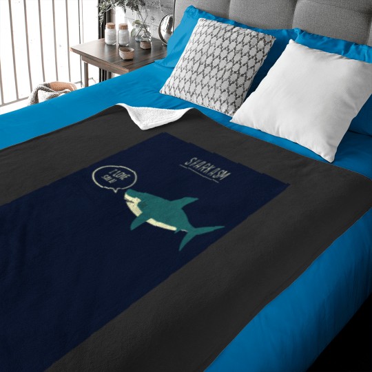 Discover Sharkasm Classic Baby Blankets