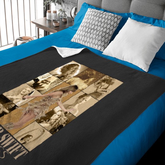 Discover Vintage 90s Style Taylor Fearless Baby Blanket