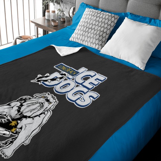 Discover Long Beach Ice Dogs Baby Blankets