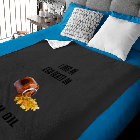 Discover Ego Death on Fish Oil Baby Blankets