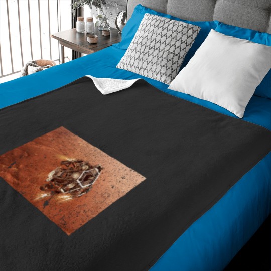 Discover Mars Perseverance Rover Descent Baby Blankets