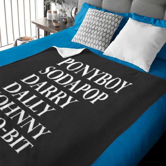 Discover The Outsiders The Greasers Baby Blankets