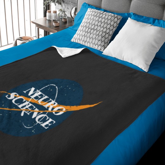 Discover Neuroscience Space Vintagess Baby Blankets
