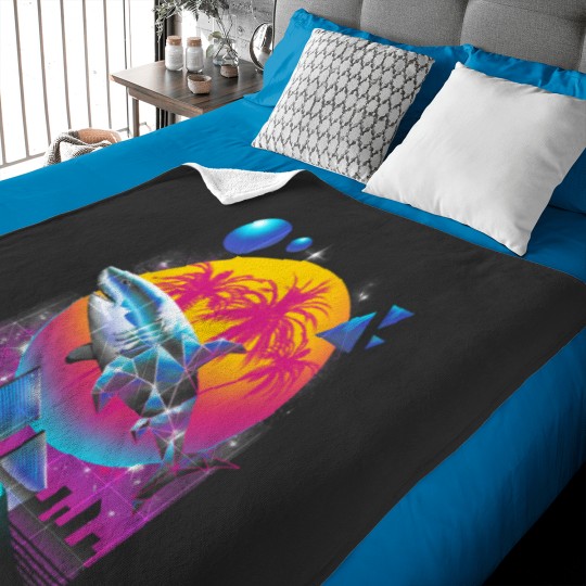 Discover Rad Shark Classic Baby Blankets