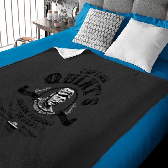 Discover Quints Shark Feeding Tours Baby Blankets