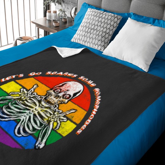 Discover Funny LGBTQ Halloween Baby Blankets