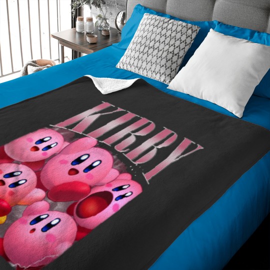Discover Cute Vintage Kirby Baby Blanket - Fun and Cozy Design