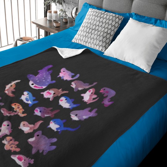 Discover Shark day Classic Baby Blankets