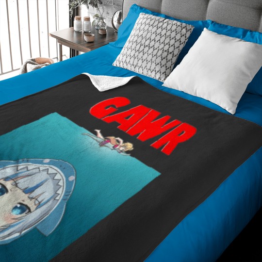 Discover Hololive EN - Gawr Gura Parody Baby Blankets