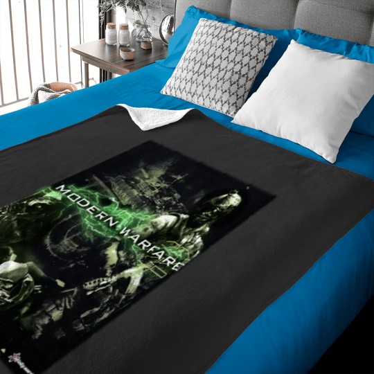 Discover 2009 Call of Duty Modern Warfare 2 IW Promo Vintage Y2K Baby Blankets