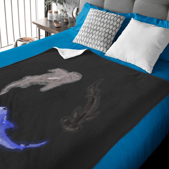 Discover Shark Circle Classic Baby Blankets