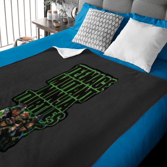 Discover Turtles The Movie 1990 Baby Blankets