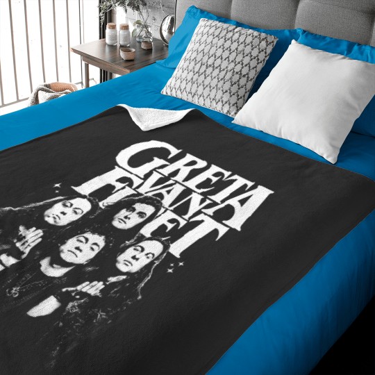 Discover Greta Van Fleet Tour 2024 Baby Blankets, Classic 90s Greta Van Fleet Baby Blankets