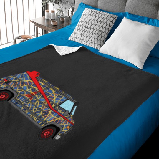 Discover A-Team Van Delorean Dragon Con Marriott Carpet Style Baby Blankets