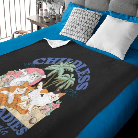 Discover Childless Cat Ladies For Kamala Baby Blankets, Childless Cat Lady Baby Blankets