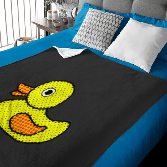 Discover Yellow Spotty Duck Active Baby Blankets